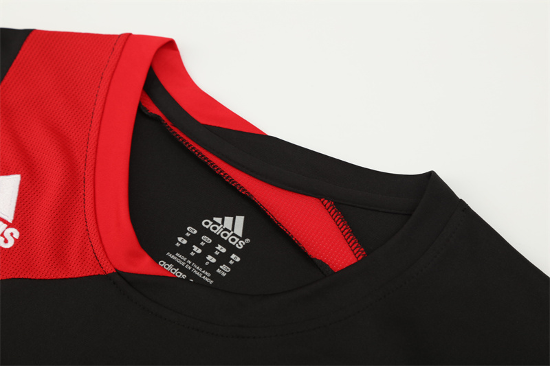 2007/08 AC Milan Retro Short Sleeves Training Jersey - Black 3