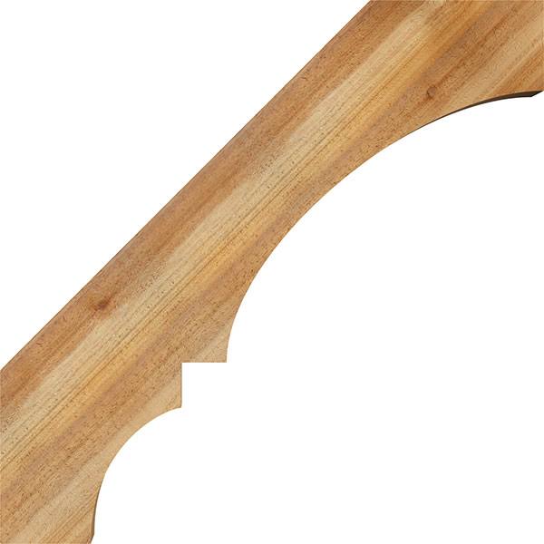 6x22W x 32x22D x 32x22H Balboa Rough Sawn Brace, Western Red Cedar