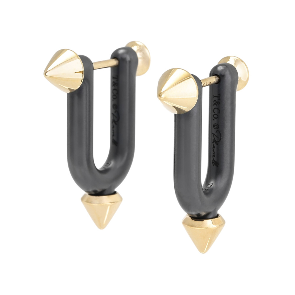 Tiffany & Co. Titan By Pharrell Williams Earrings 18K Yellow Gold 73467950