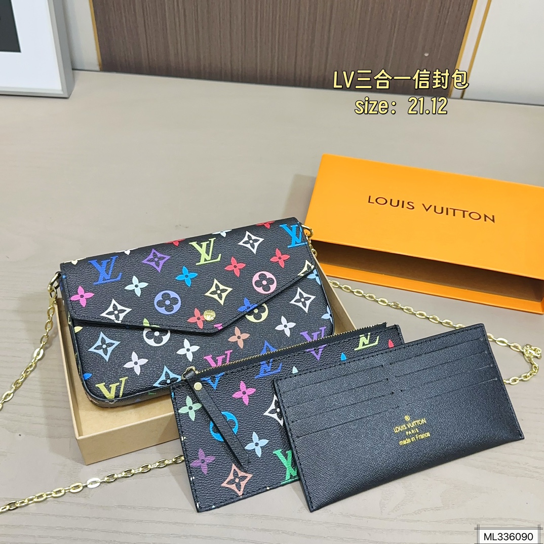 LV 3-in-1 Envelope Bag - cnluxepick
