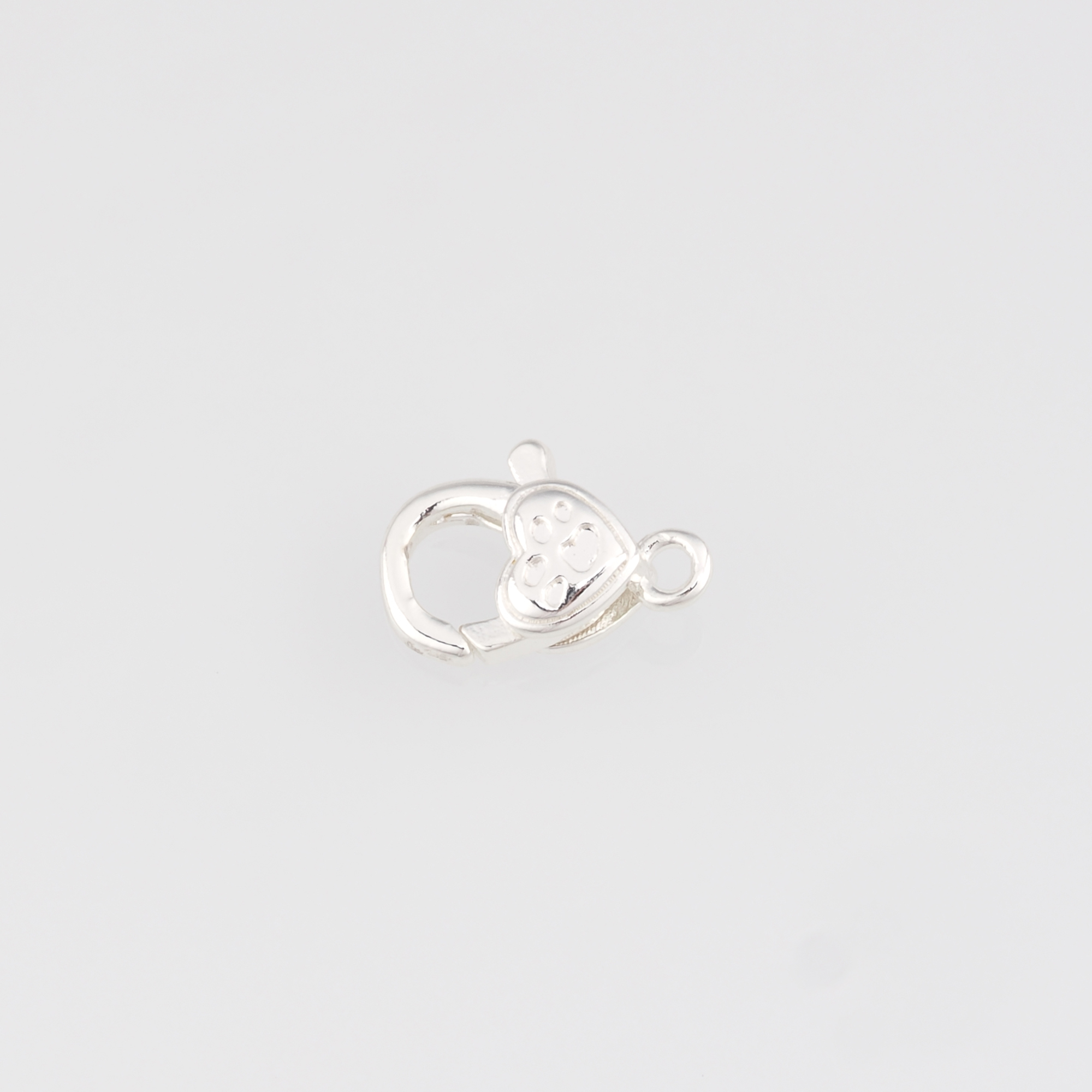 18K Gold Filled Heart Lobster Claw Clasp,Lobster Clasp Lock,Spring Buckle for DIY Jewelry Necklace Bracelet