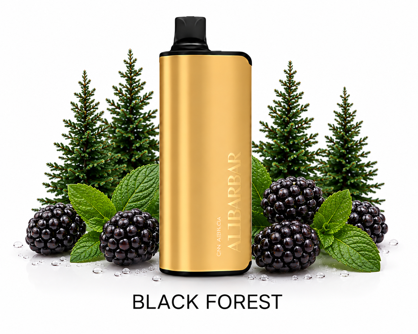black forest – Alibarbar 9000 Puffs Disposable Vape 🍊Sweet Nostalgic Flavor