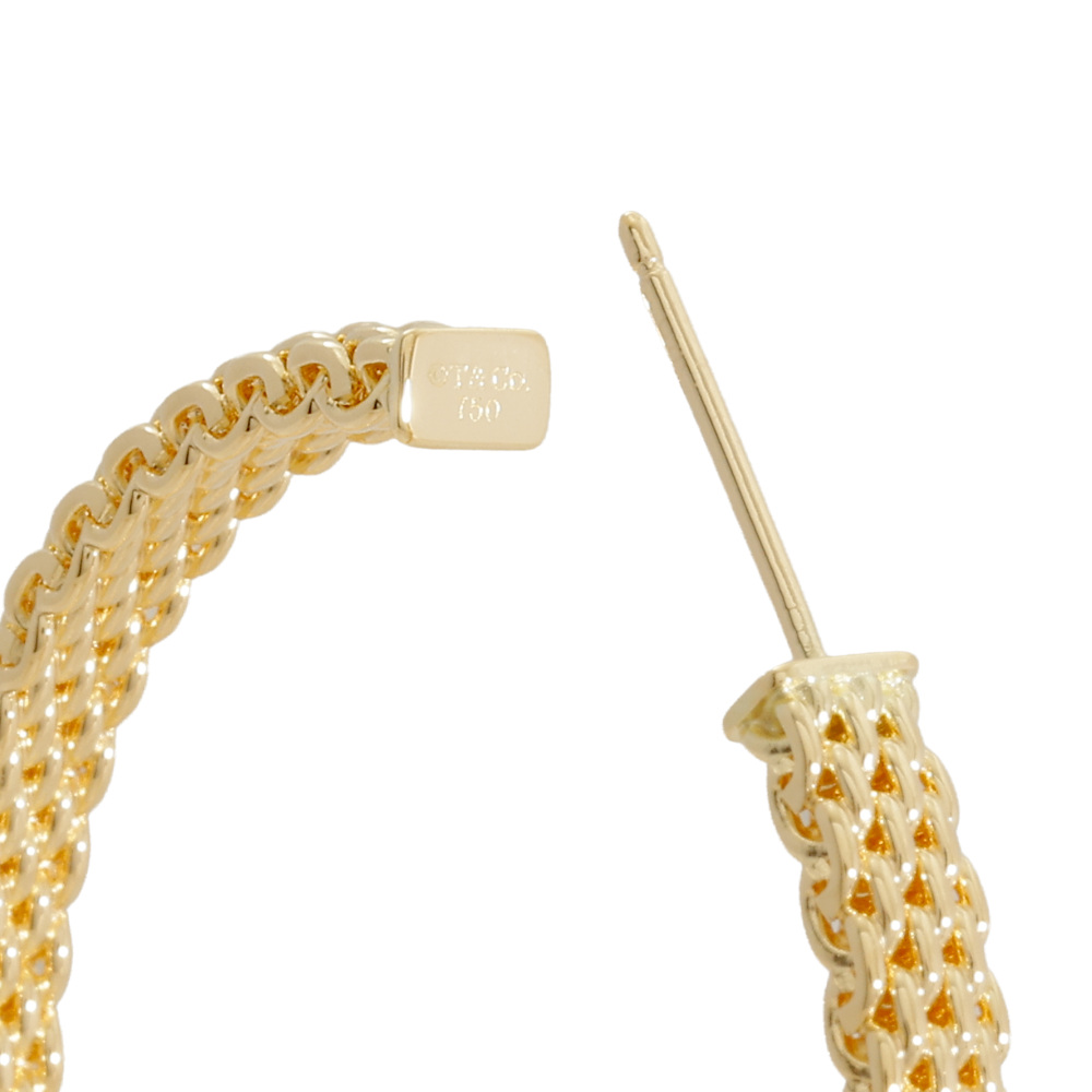 Tiffany & Co. Somerset Earrings 18K Yellow Gold