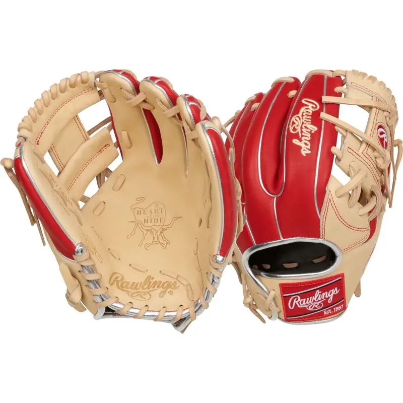 Rawlings Heart of the Hide R2G 11.5-Inch Infield Baseball Glove – Premium Steerhide Leather