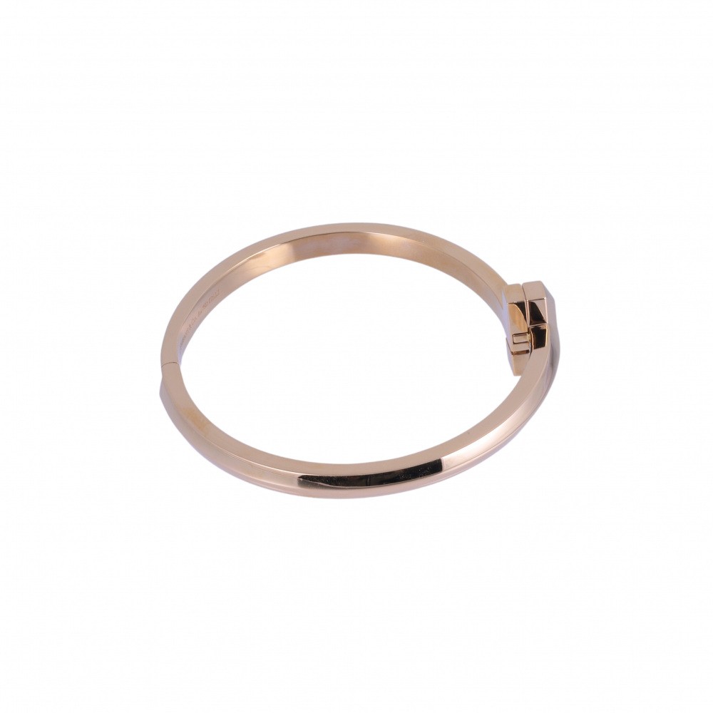 Tiffany & Co. Tiffany T T-one Hinge Bracelet 18K Rose Gold