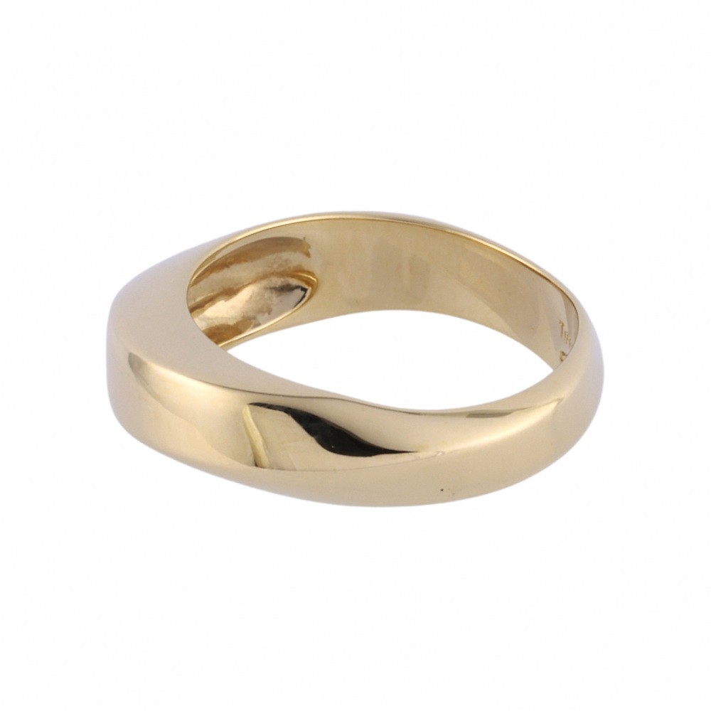 Tiffany & Co. Tiffany Knife Edge K18YG Yellow Gold Ring