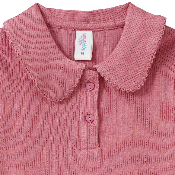 Topomini Baby Poloshirt mit Struktur