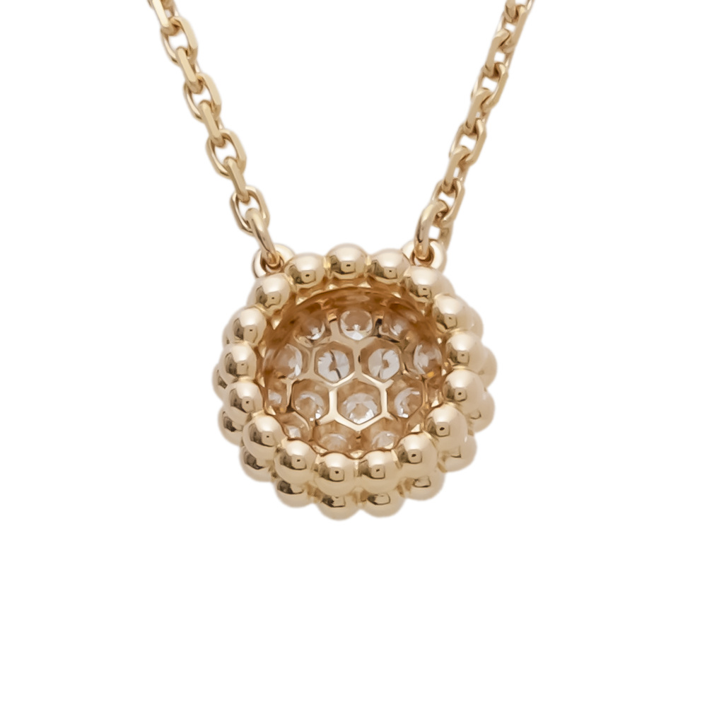 Van Cleef & Arpels Perlekruul Diamond Necklace 18K Rose Gold VCARO9PE00
