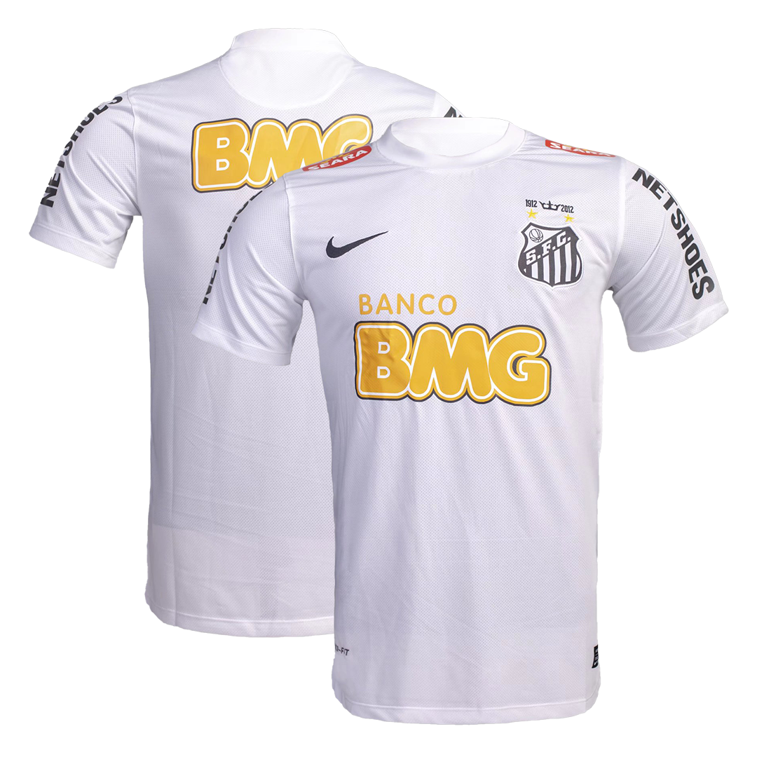 Retro Soccer Jersey Santos FC Home 2011/12