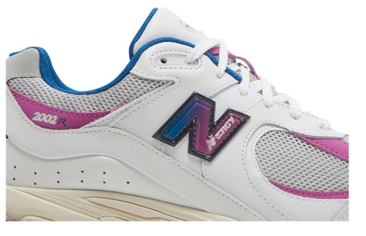 United Arrows x New Balance 2002R White Pink Blue Gradient M2002RGY Casual Running Shoes