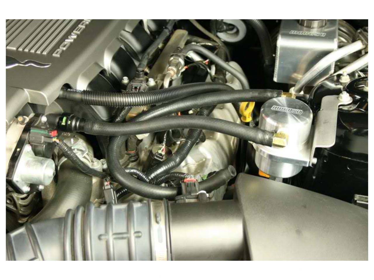 Moroso 85477 Air Oil Separator for Mustang