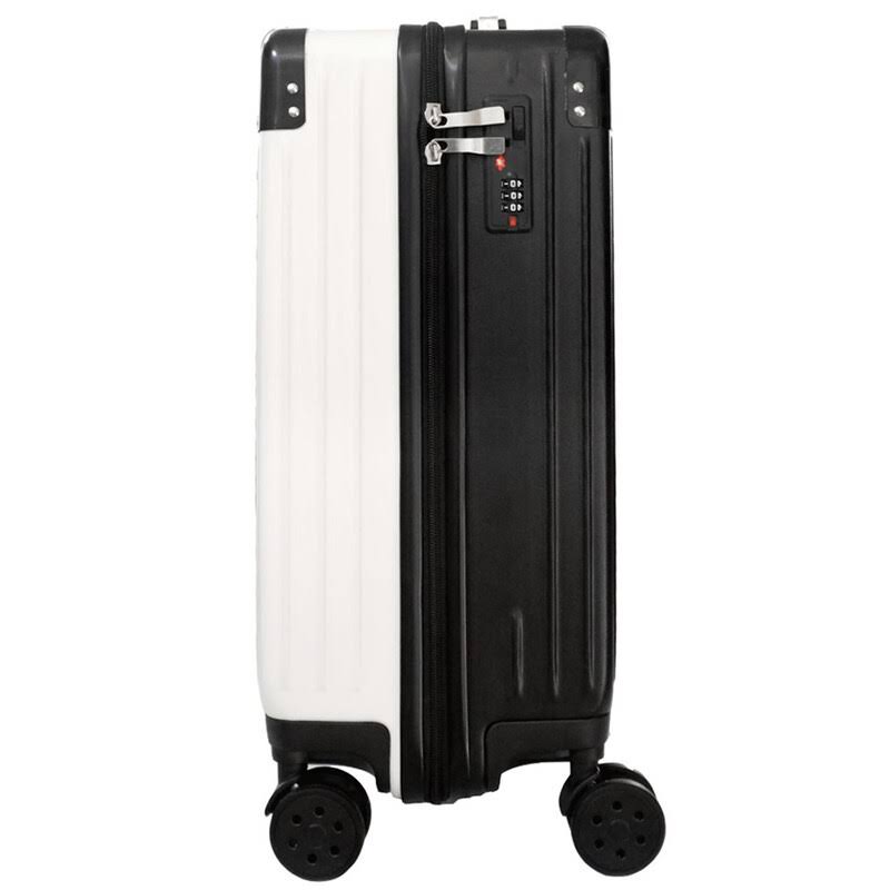 Mojo Pittsburgh Steelers Premium 2-Toned 21x22 Carry-On Hardcase in White