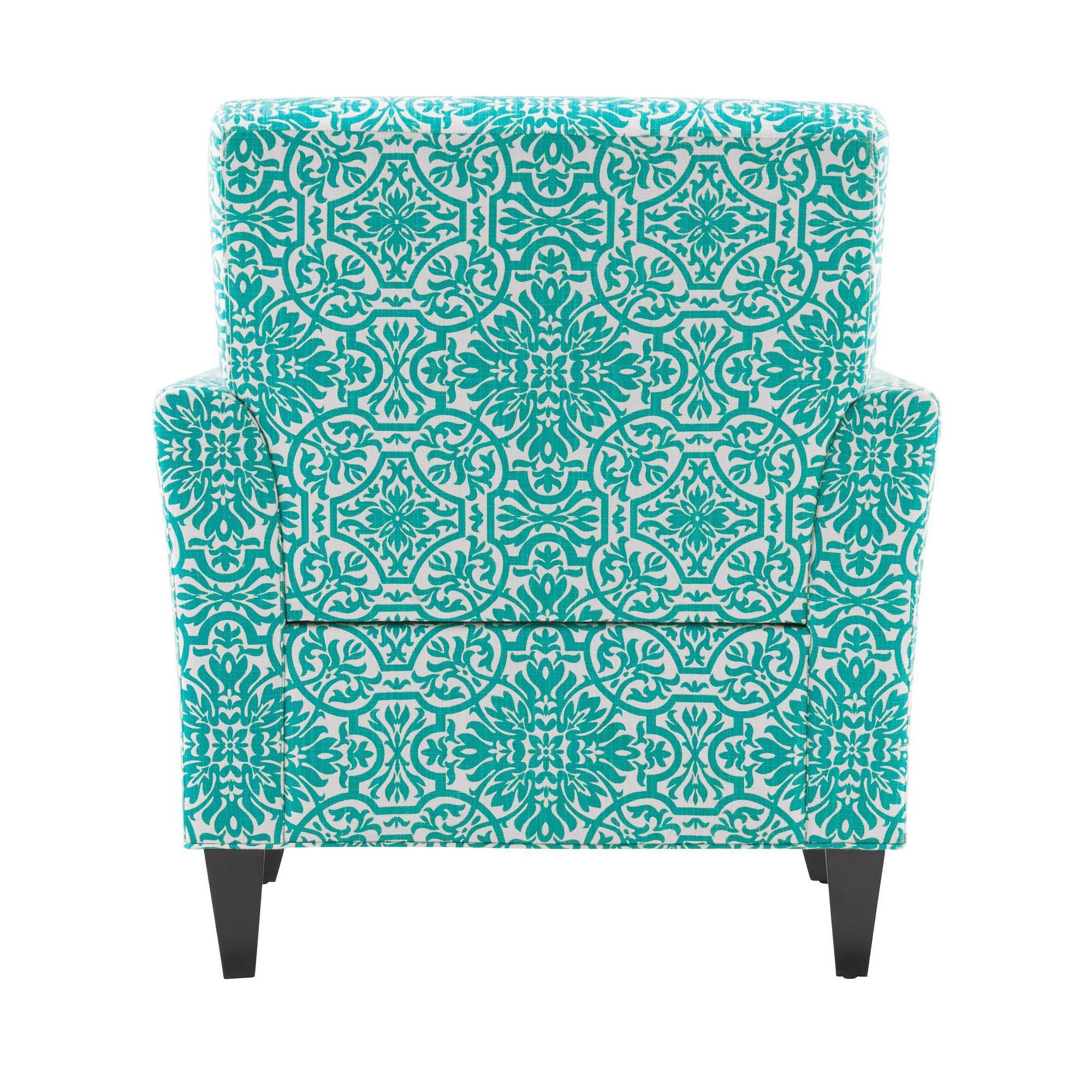 Handy Living Adrian Arm Chair - Turquoise