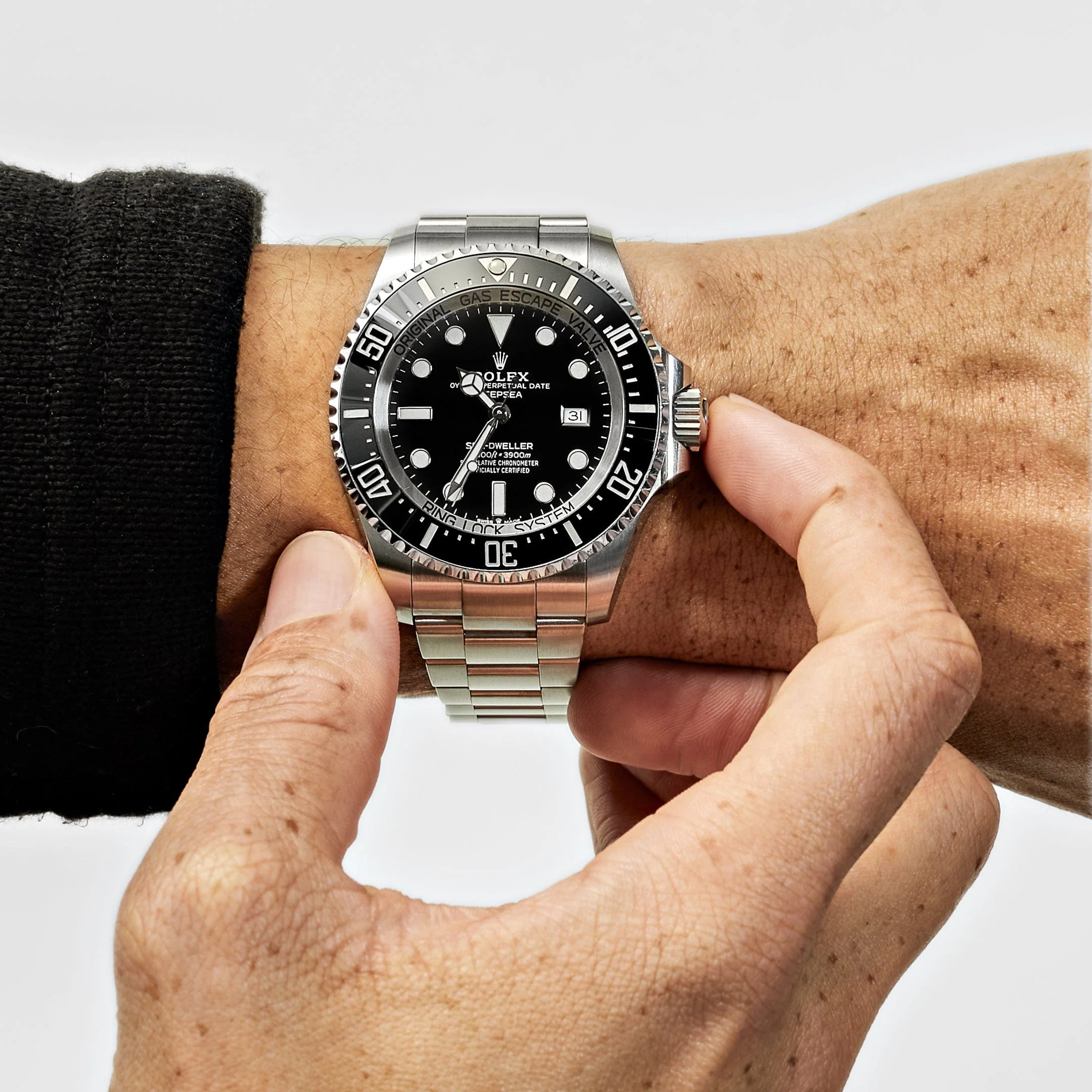 Rolex Deepsea Sea-Dweller 126660 Stainless Steel Black Dial