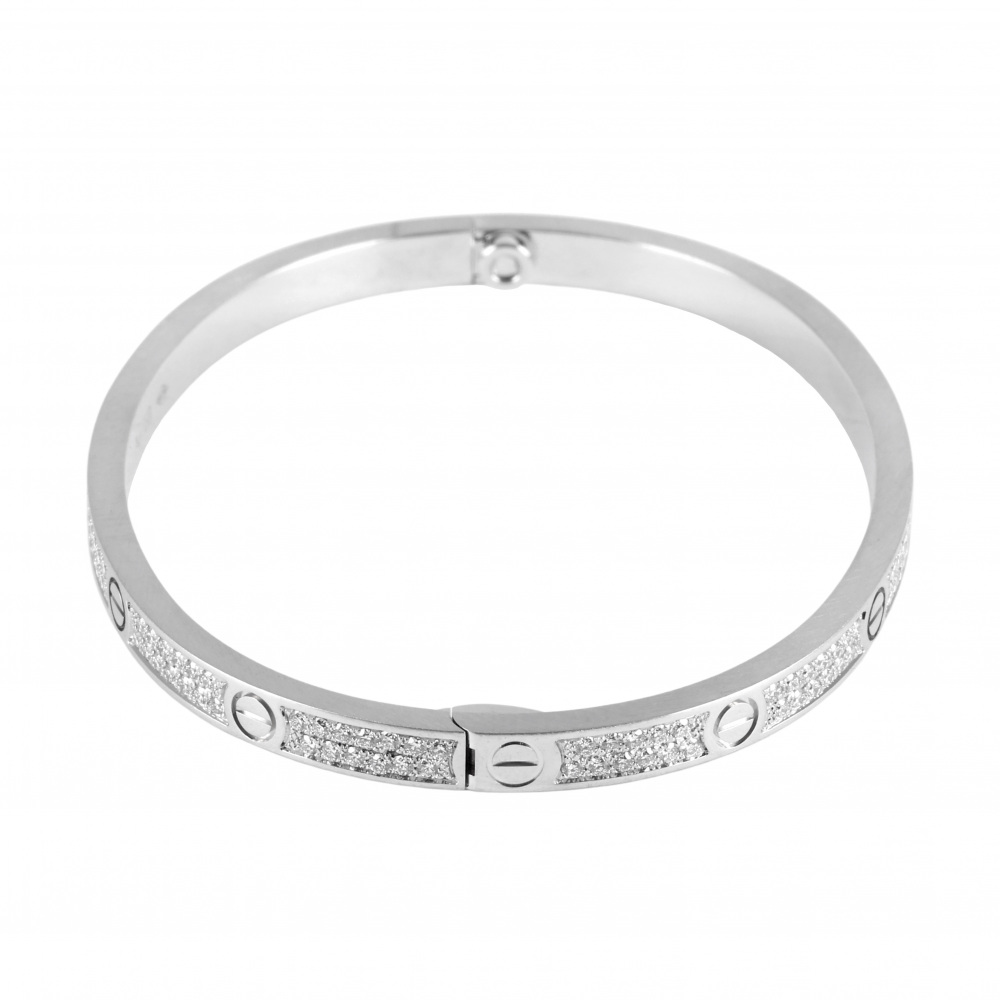 Cartier Love Sm Bracelet 18K White Gold Diamond N6710800