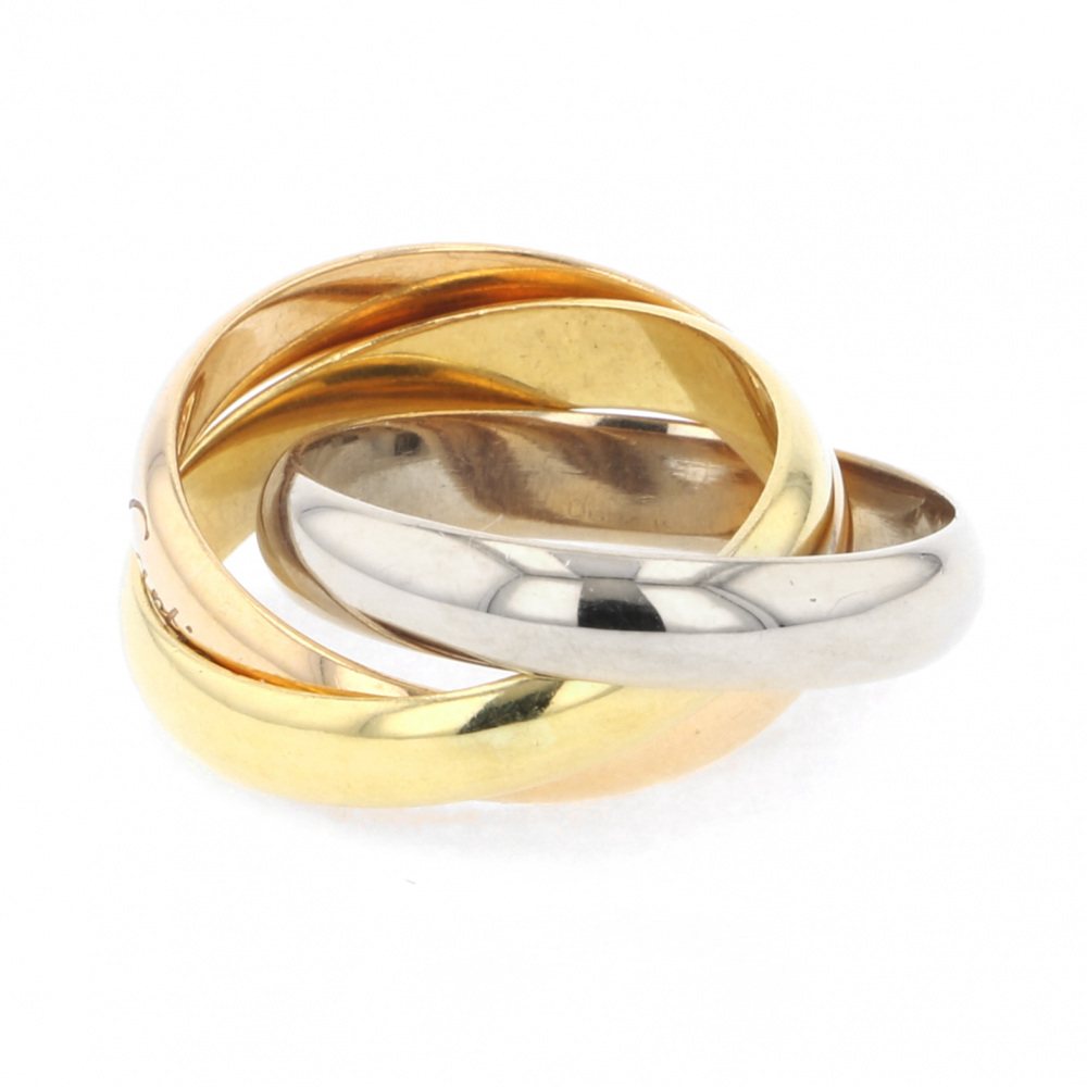 Cartier Trinity Ring Tri-Gold