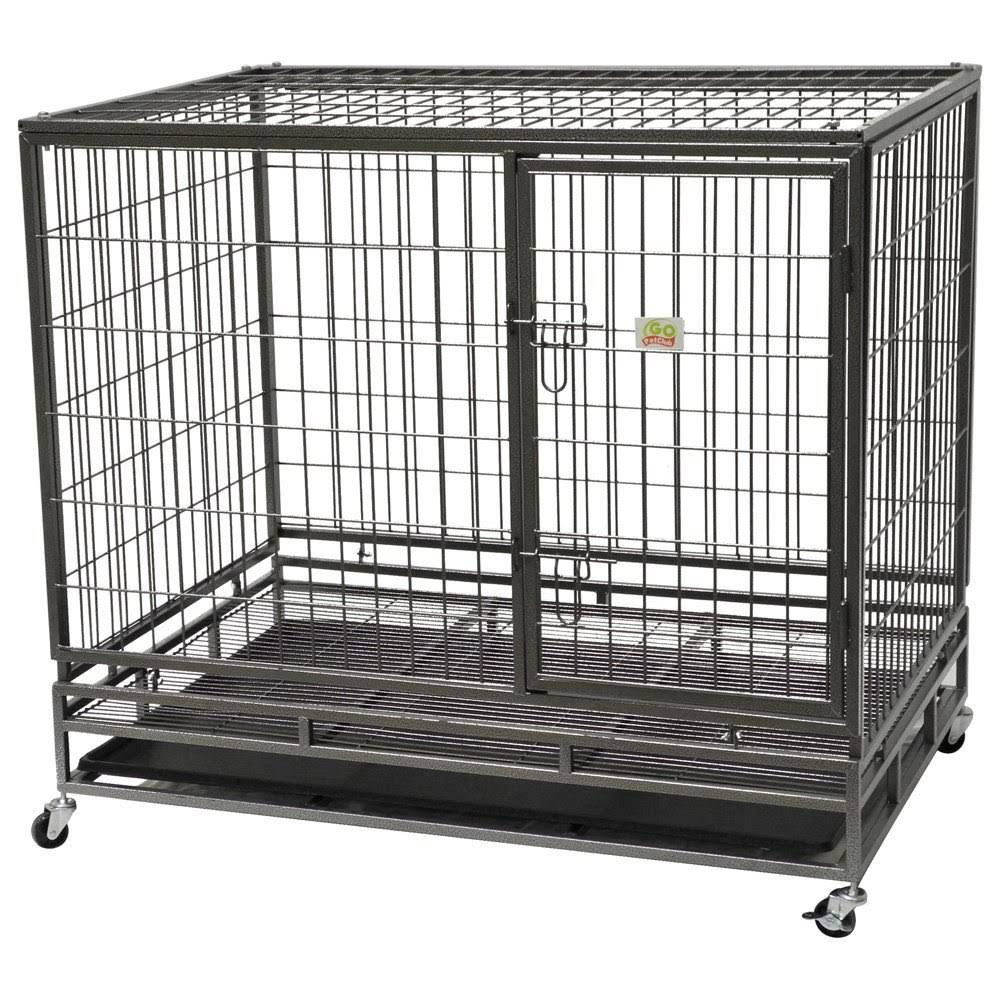 Go Pet Club 44x22 Heavy Duty Steel Crate