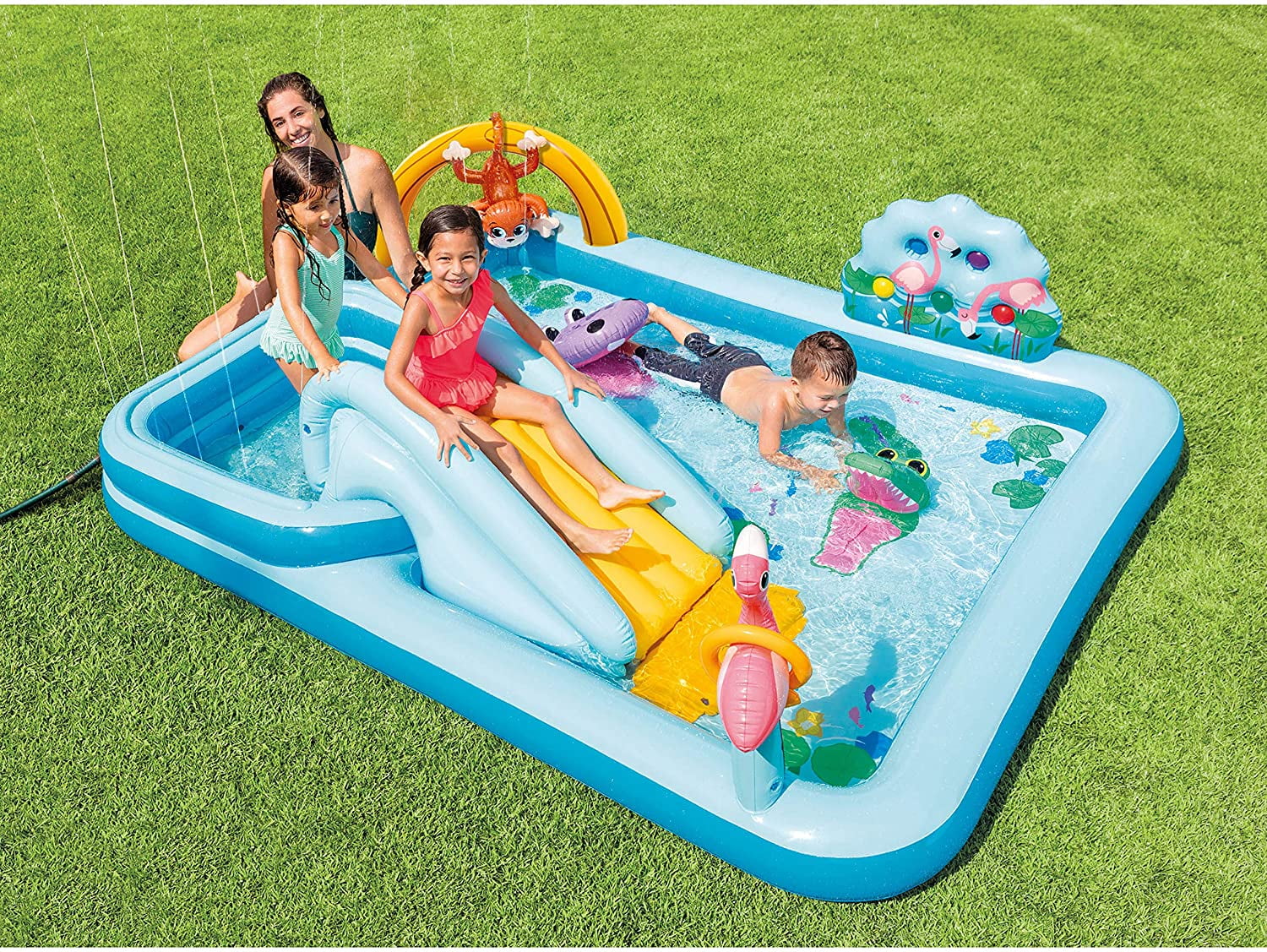 Inflatable Jungle Adventure Play Center - 96