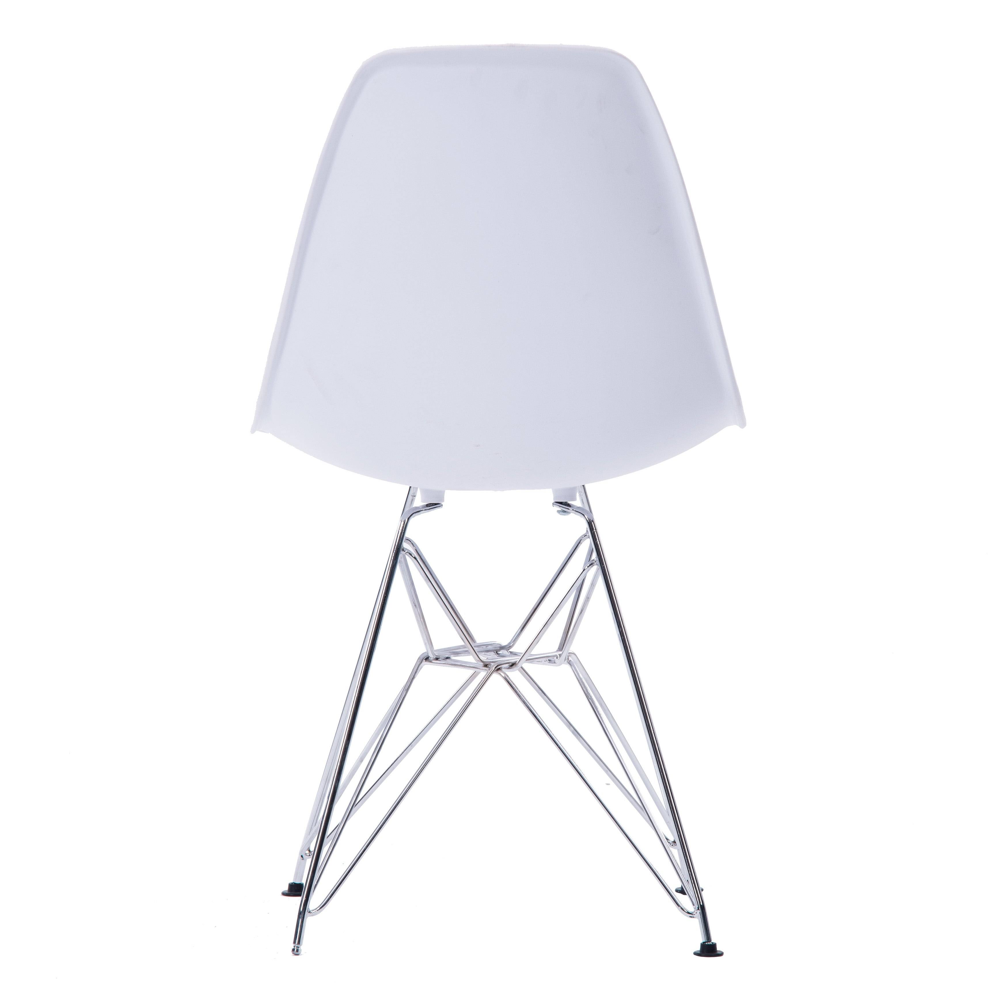 Porthos Home Midcentury Modern Style Dining Room Chair,easy Assembly (White)