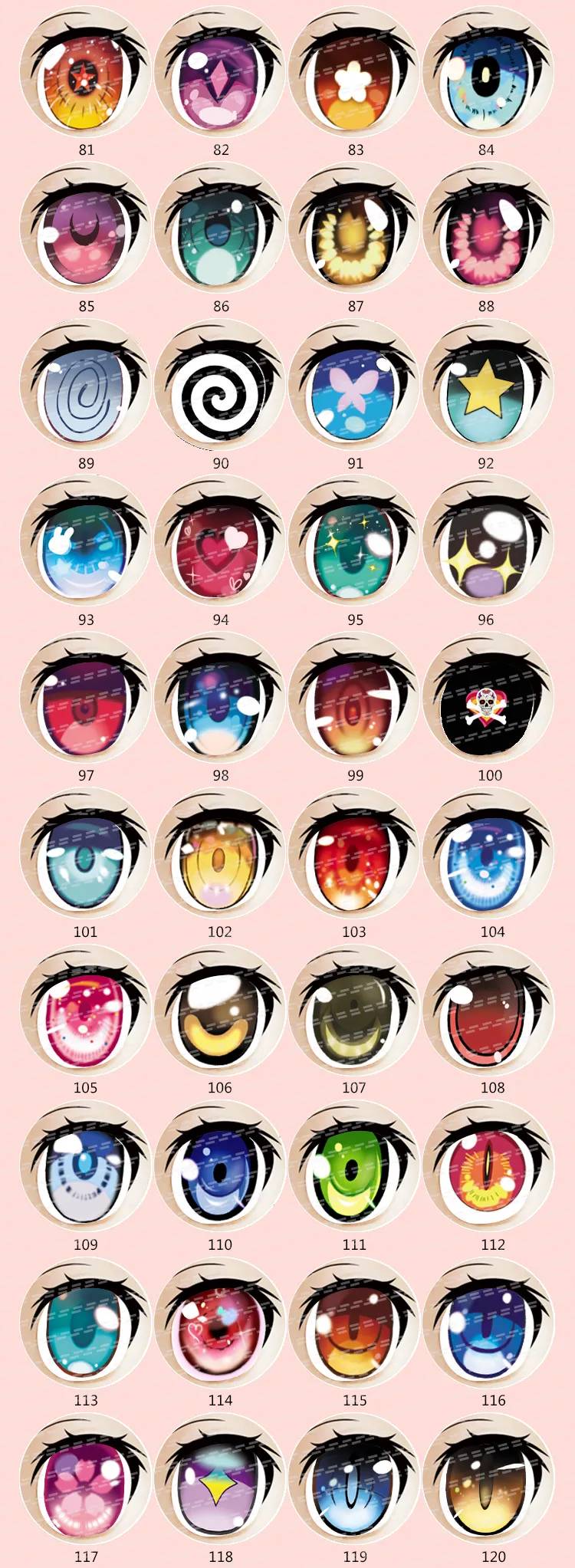 Aotumedoll Eyeballs 81-120