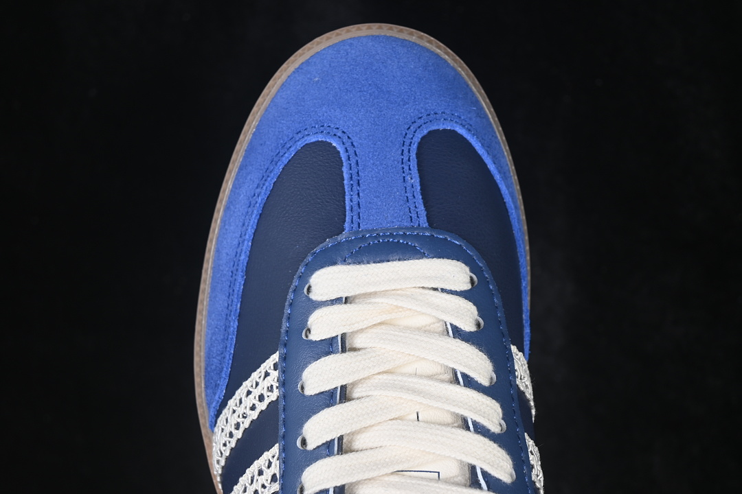 Adidas Samba Jane Mary Jane Lazy Life Shoes Navy Blue/Blue HP5053