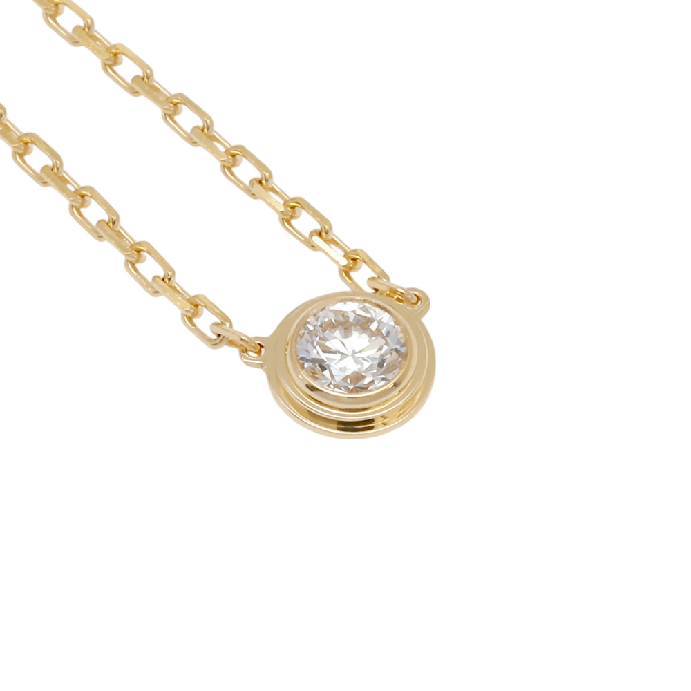 Cartier Damour (diamant Leger) Necklace 18K Yellow Gold Diamond B7215500