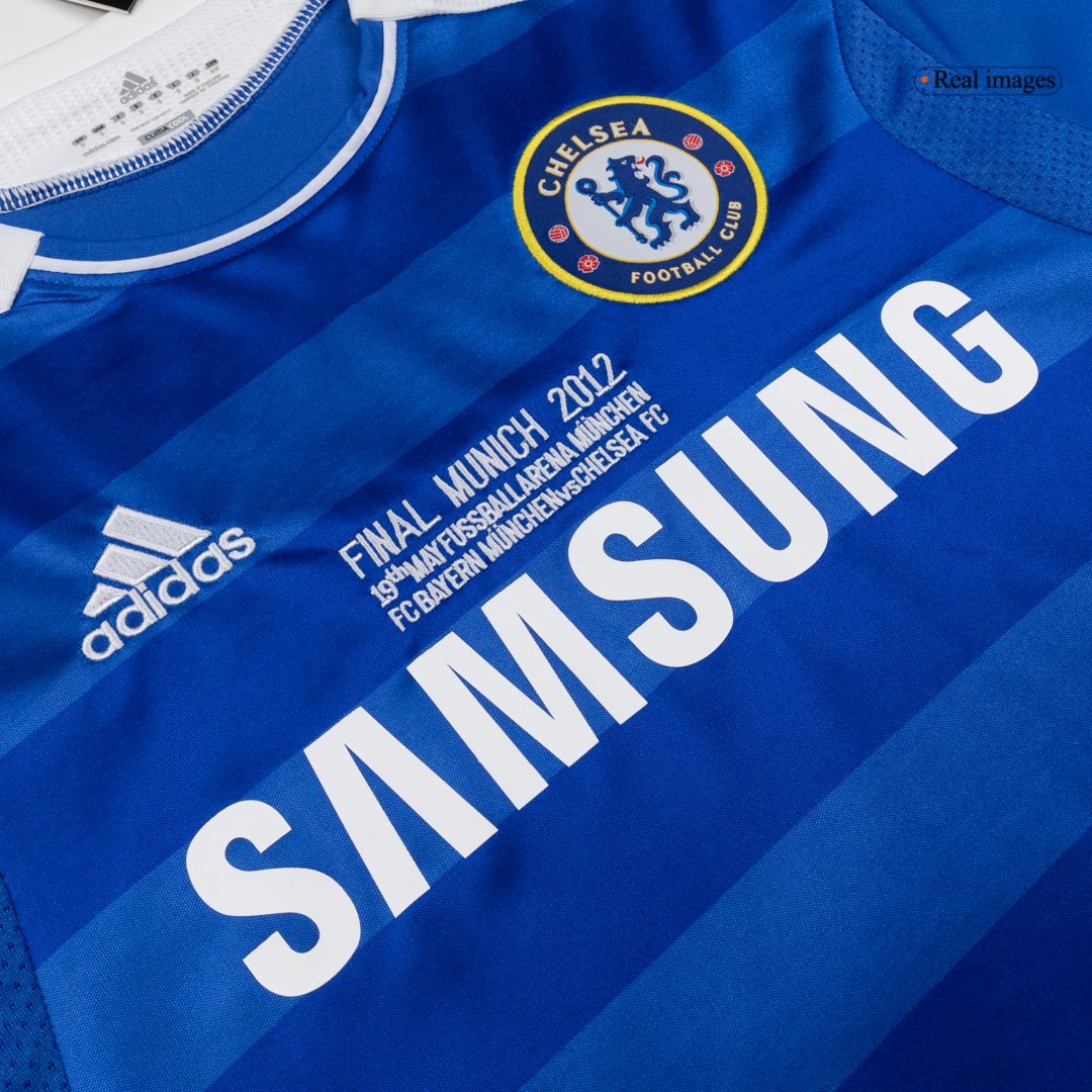 Retro Soccer Jersey Chelsea Home Long Sleeve 2011/12