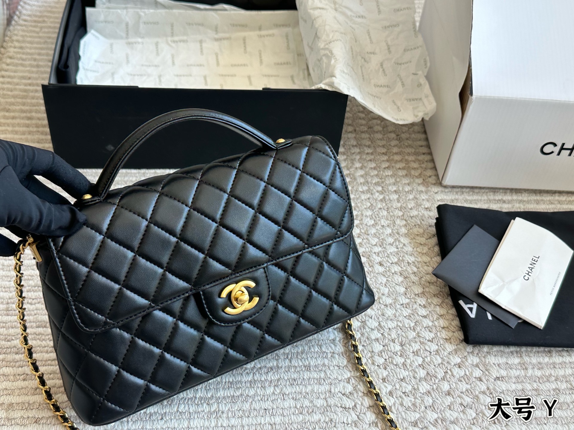 Chanel handbag crossbody bag - cnluxepick