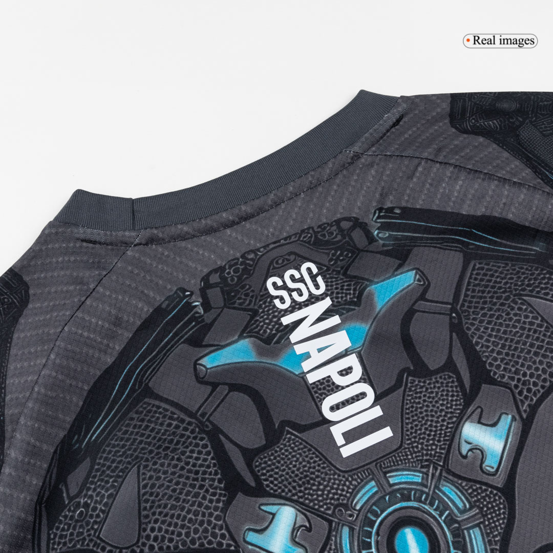 Napoli Pre-Match Soccer Jersey 2025/26 Black