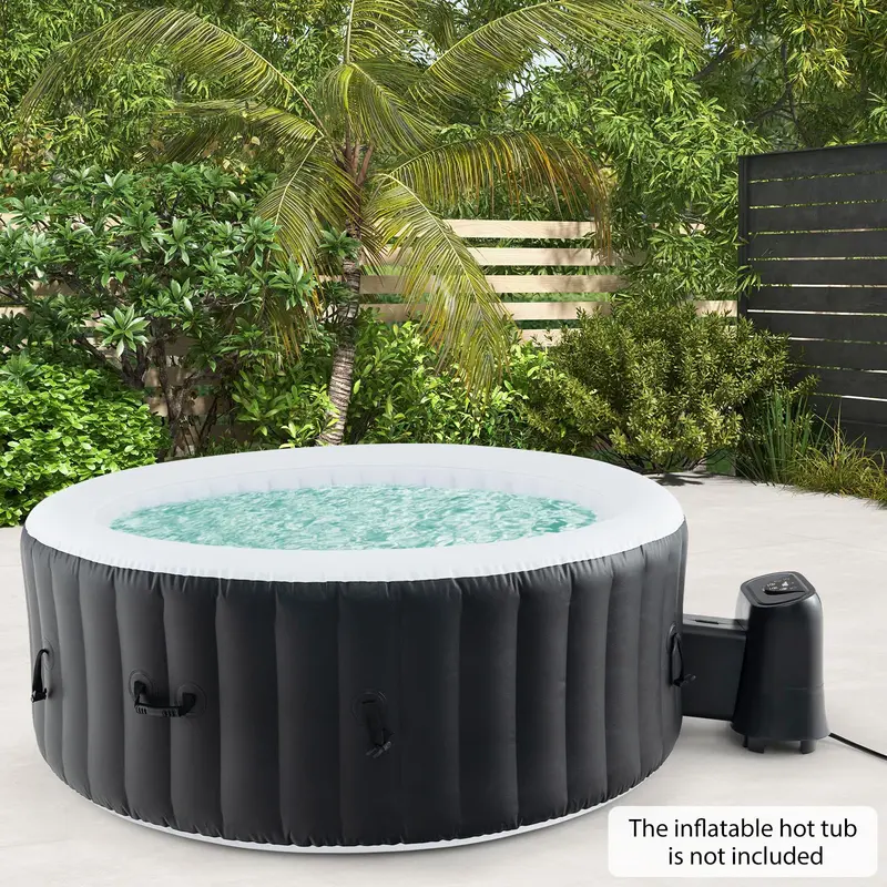 Round Solar Pool Cover – 8 ft or 12 ft Heavy-Duty Thermal Bubble Insulation Blanket