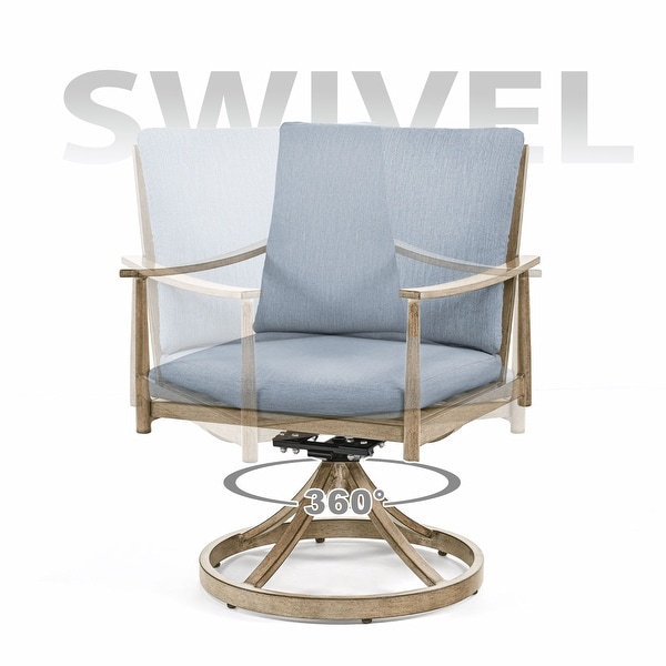 SleekLine 9Piece Aluminum Patio Dining Set with Webbing Chair Back and Removable Cushions