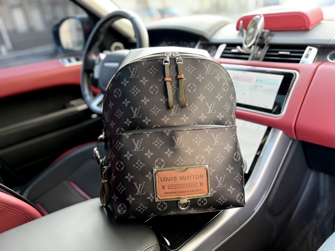 Louis Vuitton Safari Khaki Discovery Backpack 40Cm M45218