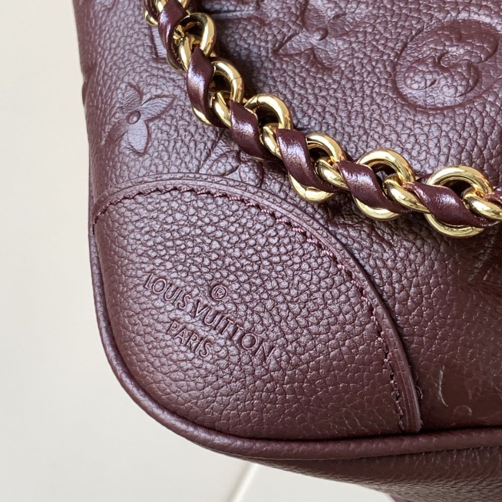[Premium Quality] – Louis Vuitton Boulogne PM Red 11.4 Inches M25827