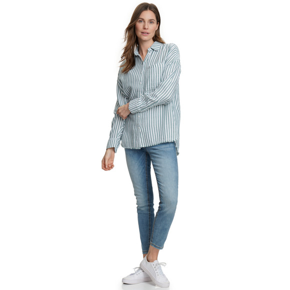 Gina Damen Musselin-Bluse aus Bio-Baumwolle