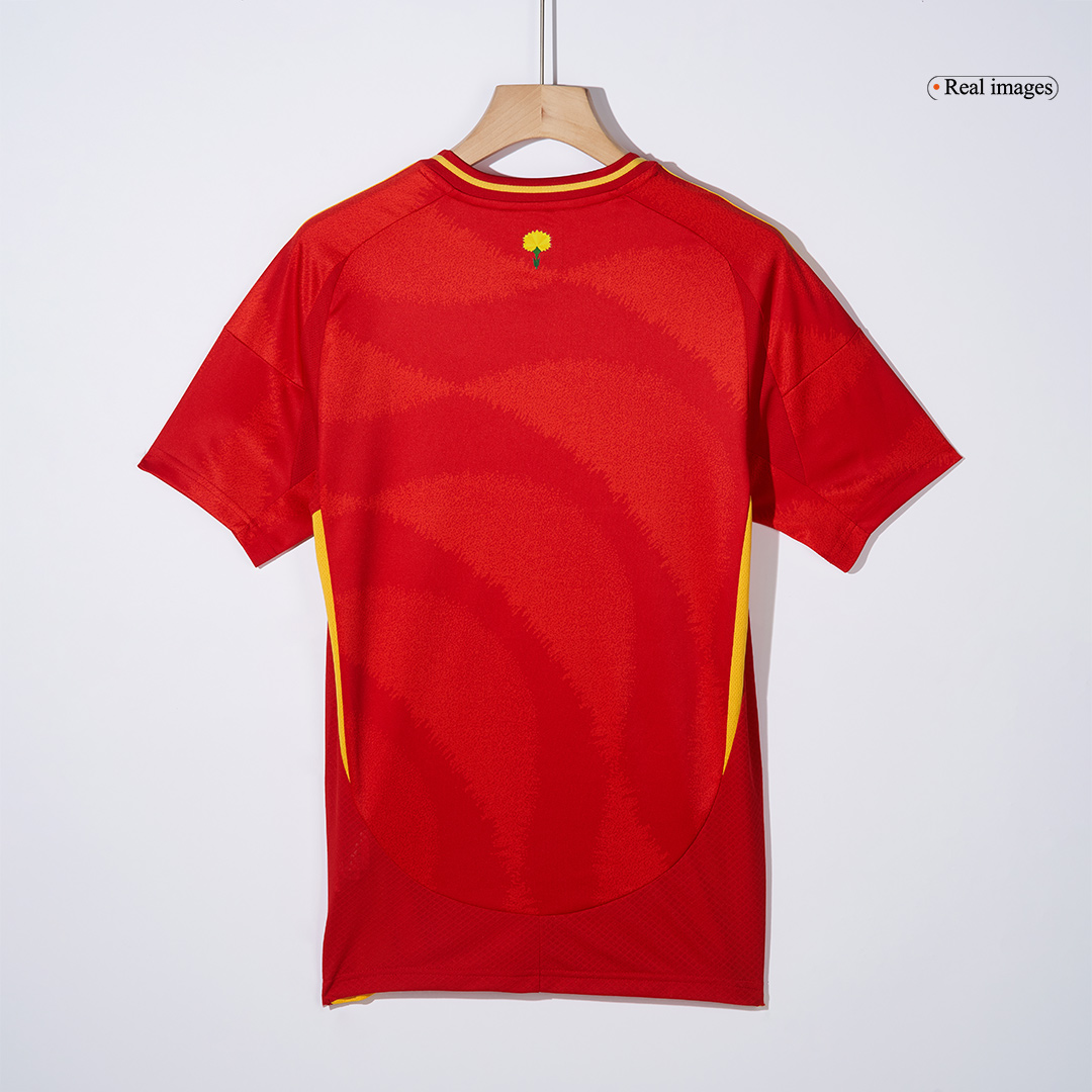 Spain Home Soccer Jersey EURO