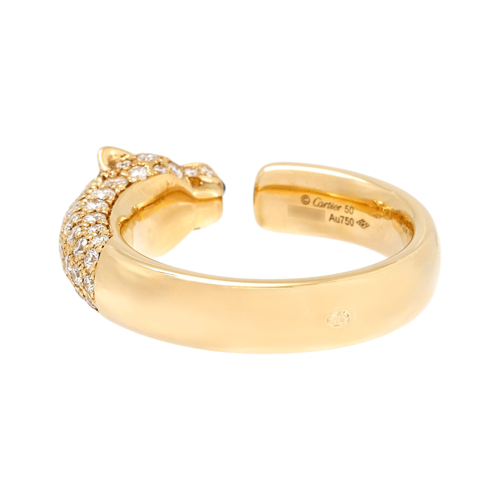 Cartier Panthère Ring 18K Yellow Gold N4765800