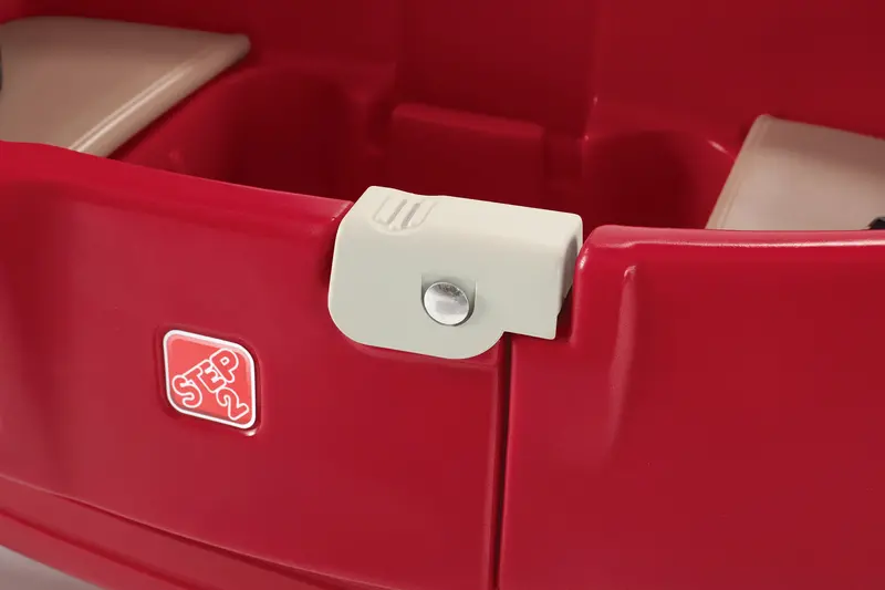 Step2 All Around Canopy Wagon Red Kids Wagon with Canopy