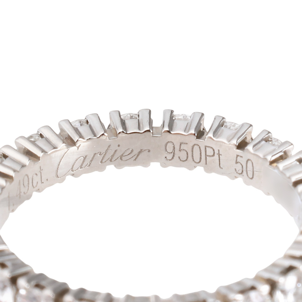 Cartier Destiny Wedding Ring Platinum Diamond N4127300