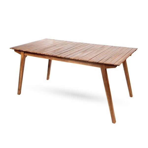 Acacia Wood Dining Table