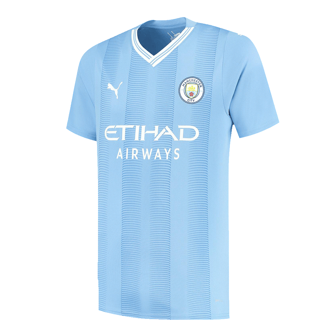 GREALISH #10 Manchester City Home Soccer Jersey 2023/24