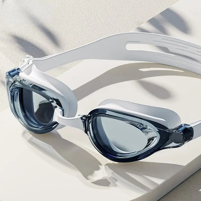 Professional Swim Goggles – HD Anti-Fog, Waterproof, Adult-Fit Performance Lenses