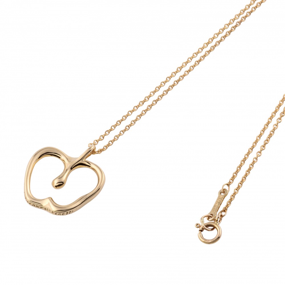 Tiffany & Co. Elsa Peretti Apple Necklace 18K Yellow Gold