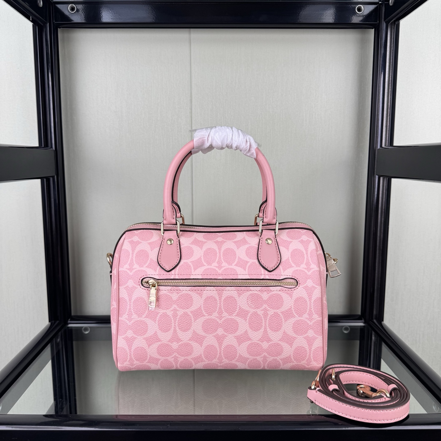 Coach Rowan Boston Bucket Bag top version - cnluxepick
