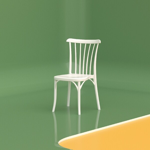 Rio Resin Stackable Dining Chair,Set of 2