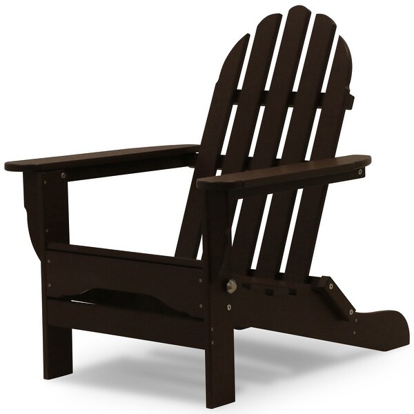 Nelson Recycled Plastic Folding Adirondack Chair by Havenside Home