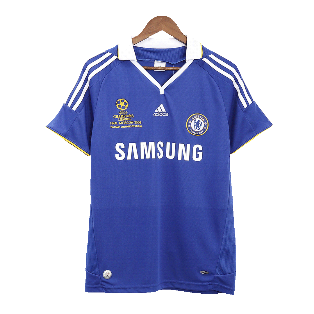 Retro Soccer Jersey Chelsea Home 2008 - UCL Final