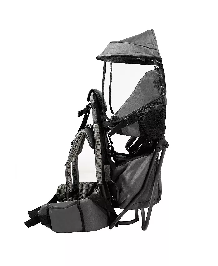ClevrPlus CC Hiking Child Carrier Baby Backpack Camping for Toddler Kid, Grey