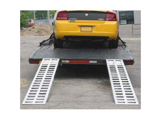 Rage Powersports 94x22 Aluminum Car Trailer Ramps