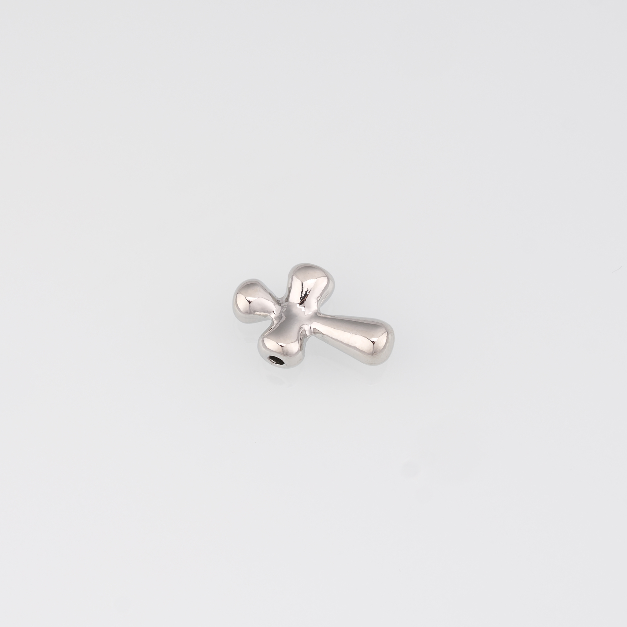 18K Gold Filled Cross Spacer Beads,Cross Bead for Bracelet Jewelry Necklace Making Supply