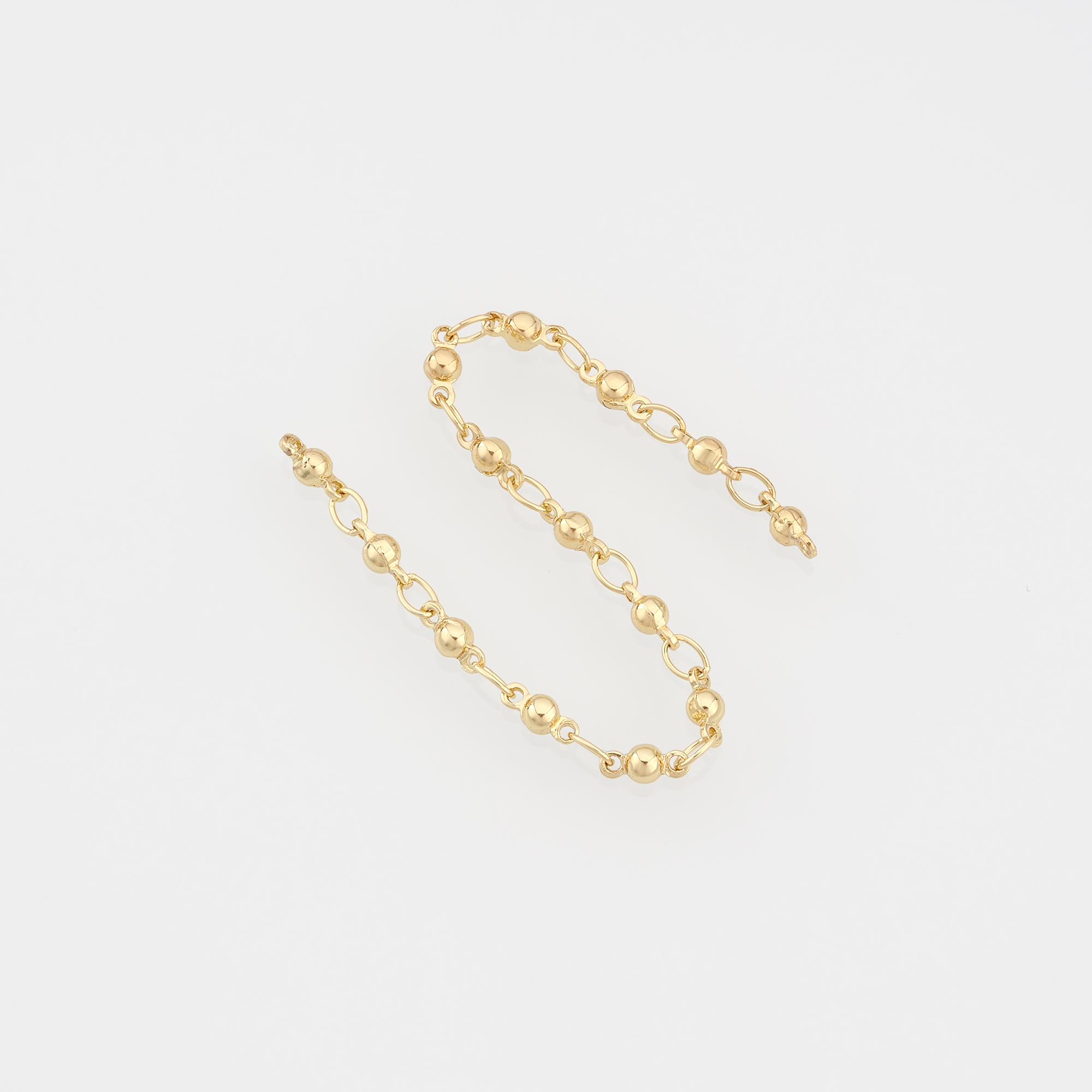 18K Gold Filled Cable Chain Necklace,Dainty Thin Link Chain,Gold Chain Necklace for Women DIY Jewelry Making Supply